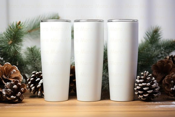 Christmas Tumbler Mockup