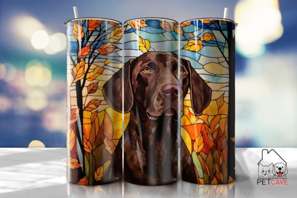 German Shorthaired Pointer Tumbler Wrap