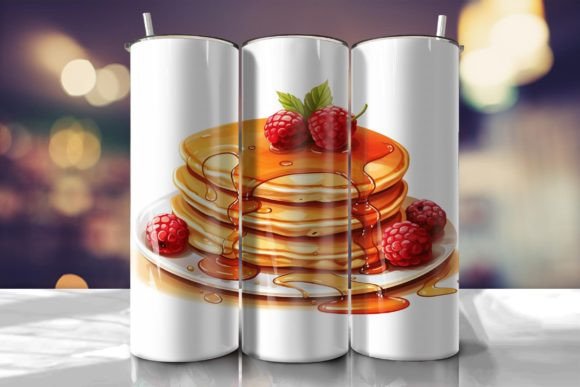 Pancakes Syrup Tumbler